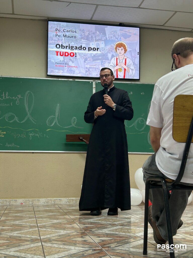 Despedida Pe Mauro e Pe Carlos