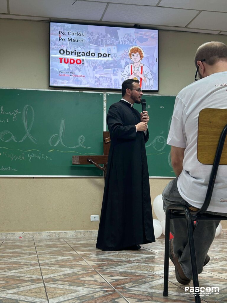 Despedida Pe Mauro e Pe Carlos