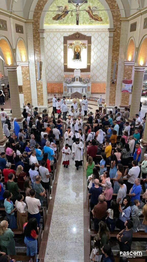 Missa da apresentação de Jesus no templo Pe Carlos