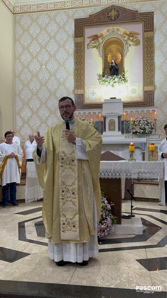 Missa da apresentação de Jesus no templo Pe Carlos
