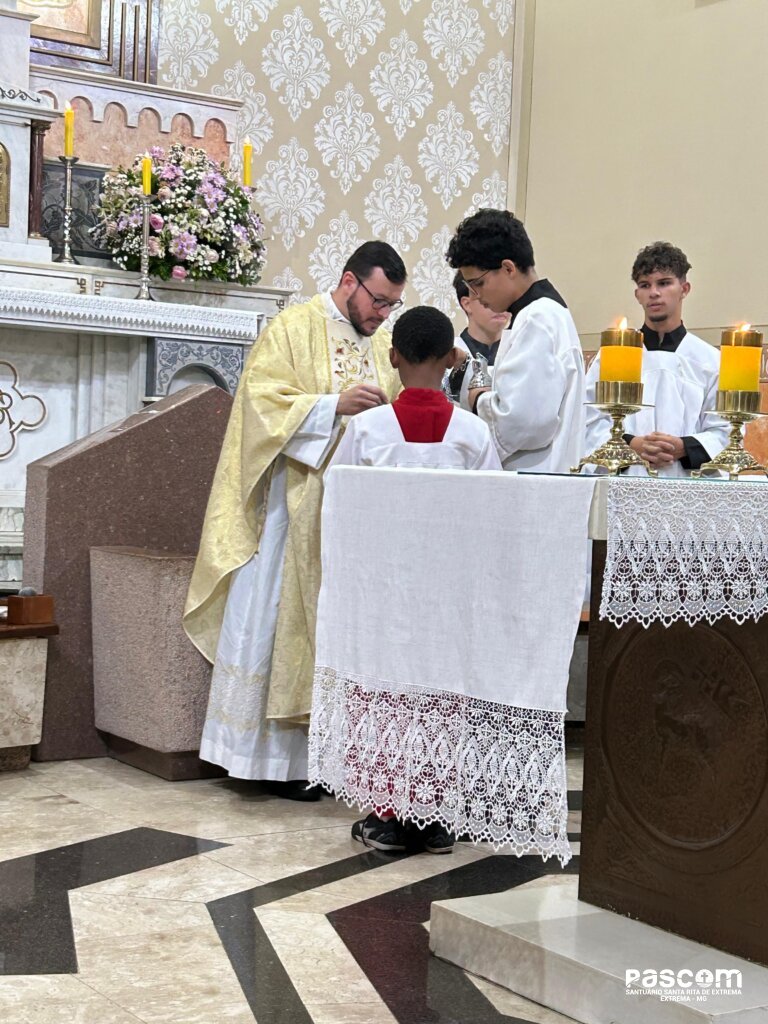 Missa da apresentação de Jesus no templo Pe Carlos