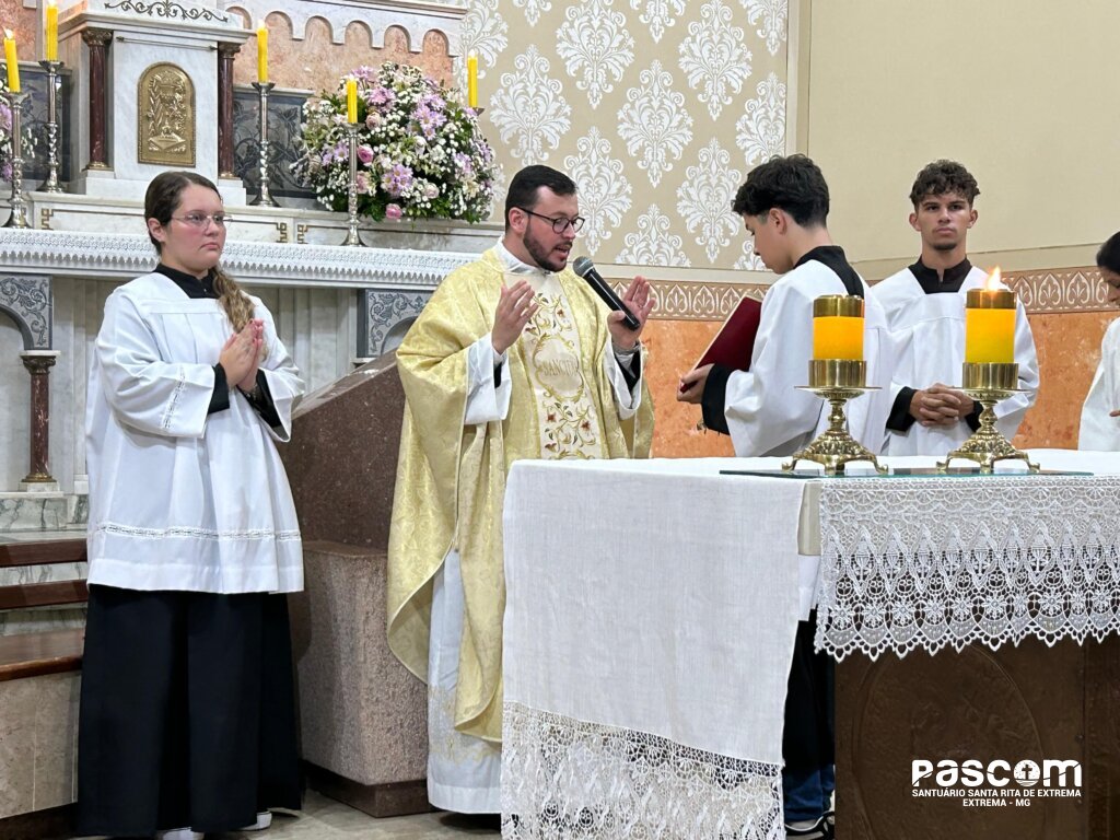 Missa da apresentação de Jesus no templo Pe Carlos