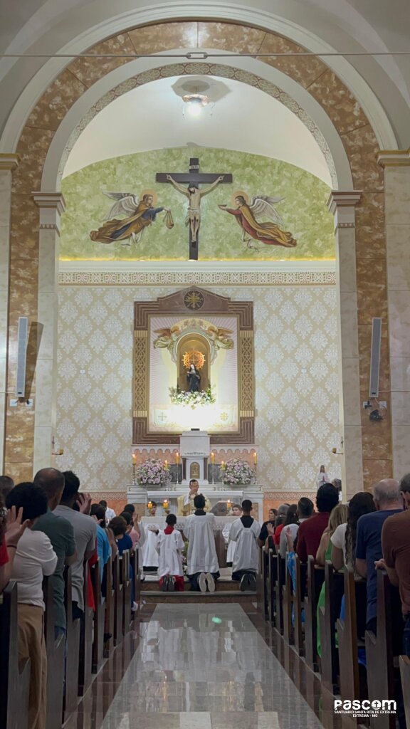 Missa da apresentação de Jesus no templo Pe Carlos