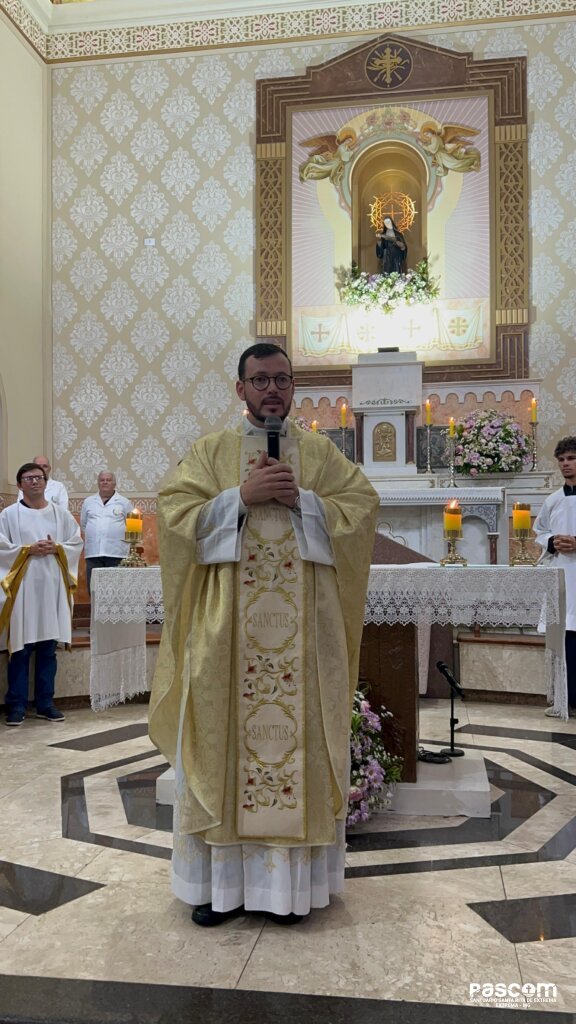 Missa da apresentação de Jesus no templo Pe Carlos