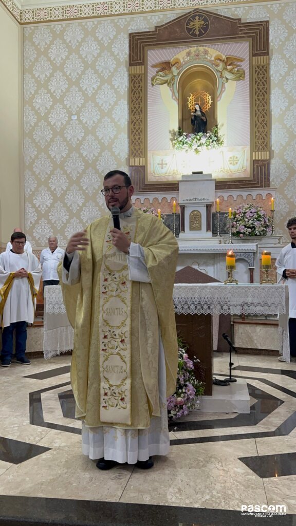 Missa da apresentação de Jesus no templo Pe Carlos